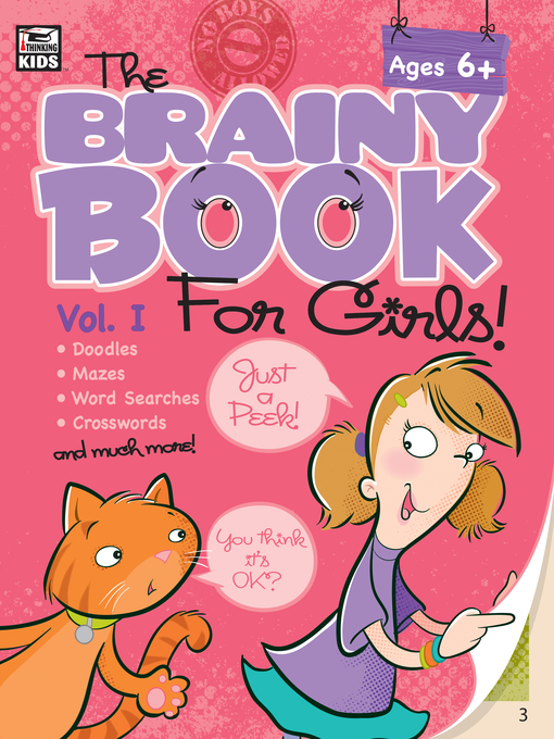Title details for Brainy Book for Girls, Volume 1 Activity Book by Thinking Kids - Available